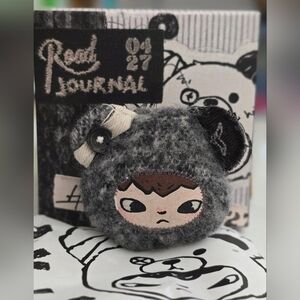 Hirono Road Journal Series Fridge Magnet  "City Dust Afloat"